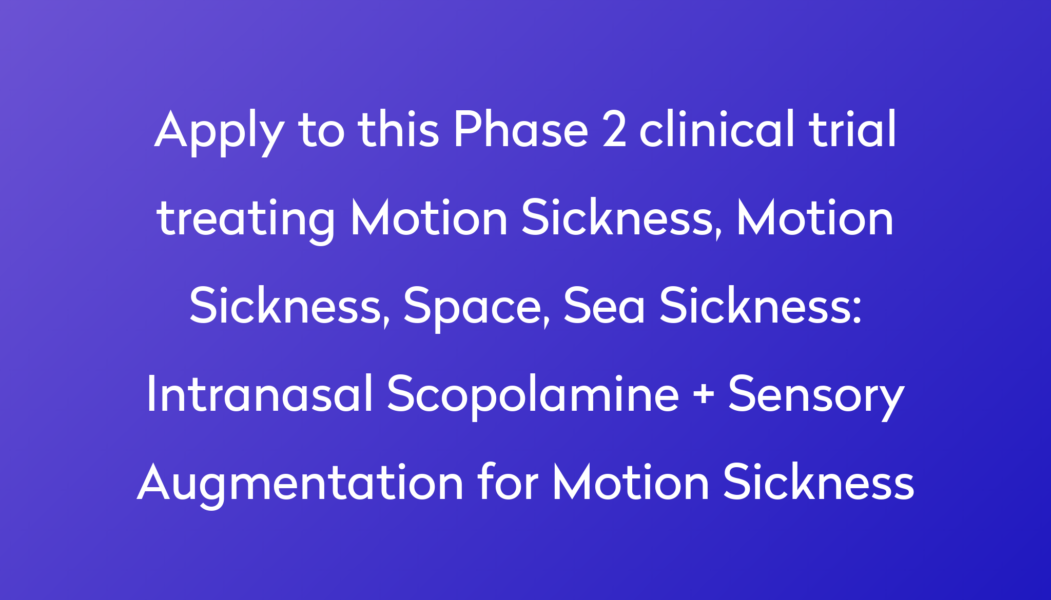 intranasal-scopolamine-sensory-augmentation-for-motion-sickness